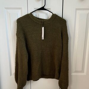 New with tags Sanctuary Forest Green Crew Neck Sweater